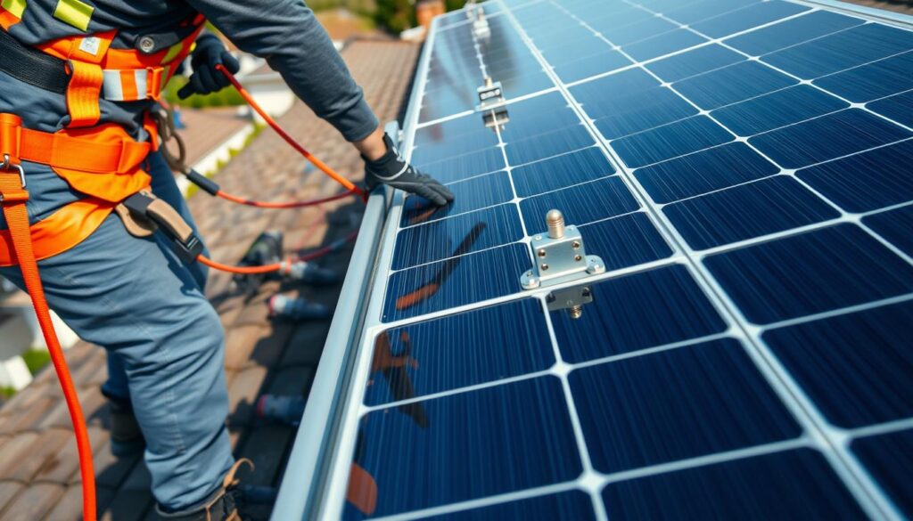 PV Dach Sicherung